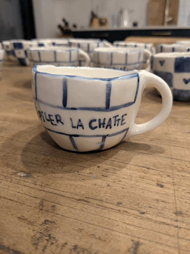 Tasse "la vie est trop courte pour s'épiler la chatte"